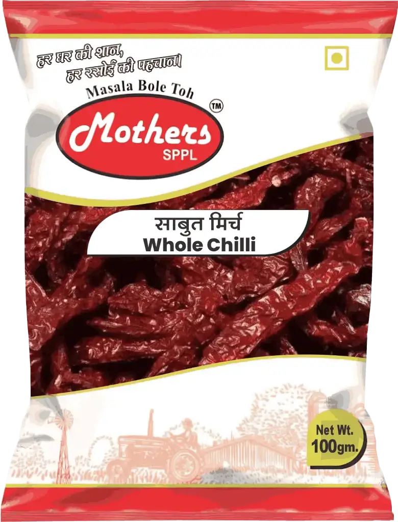 Mothers Spices premium Indian whole and ground spices packaging